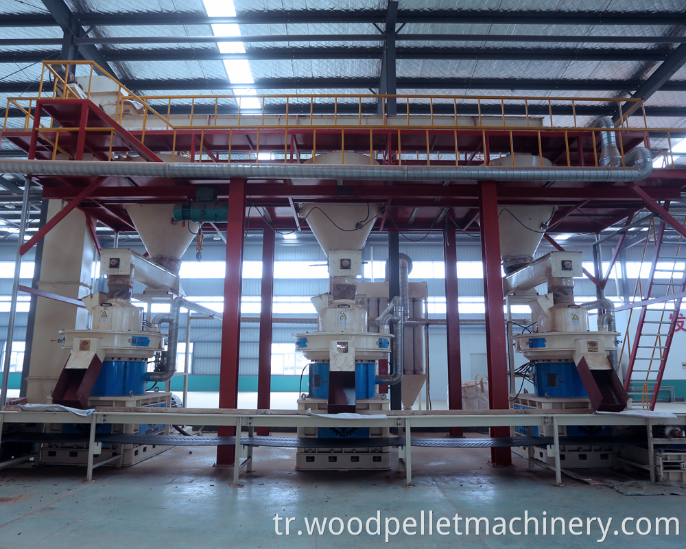 wood pellet production line